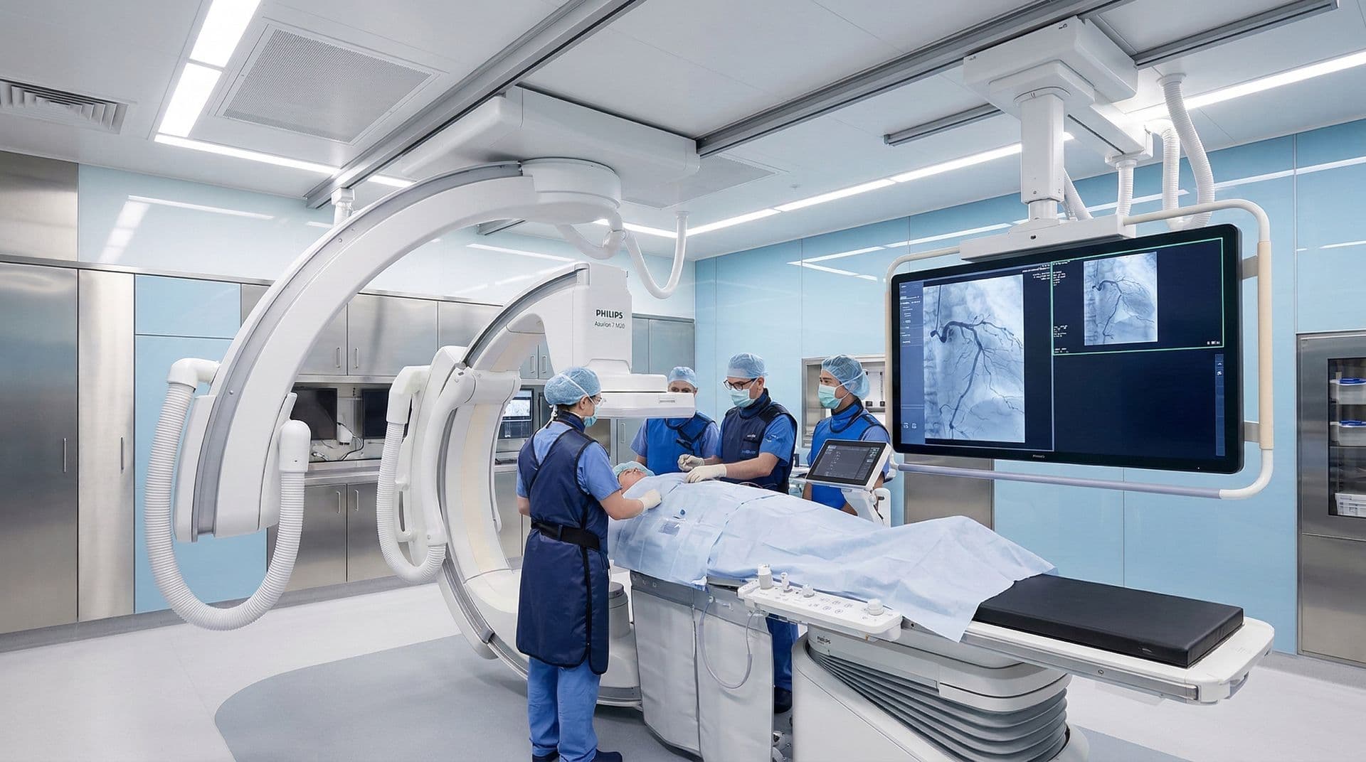 Genicular Artery Embolization treatment environment
