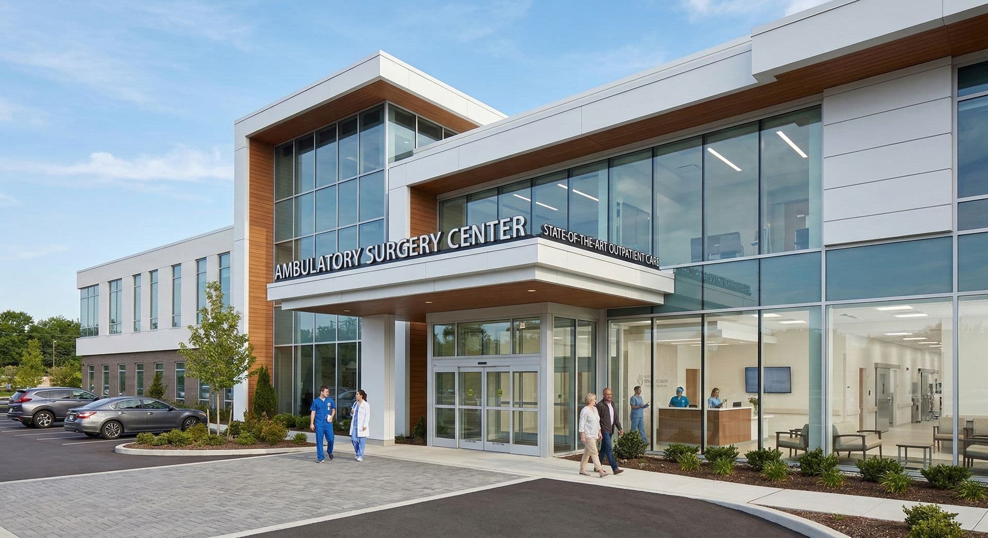 Modern ambulatory surgery center equipped for embolization procedures
